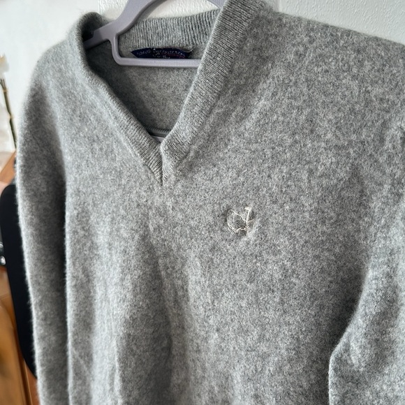 Club Collection 100% Italian Cashmere Sweater - Picture 5 of 7